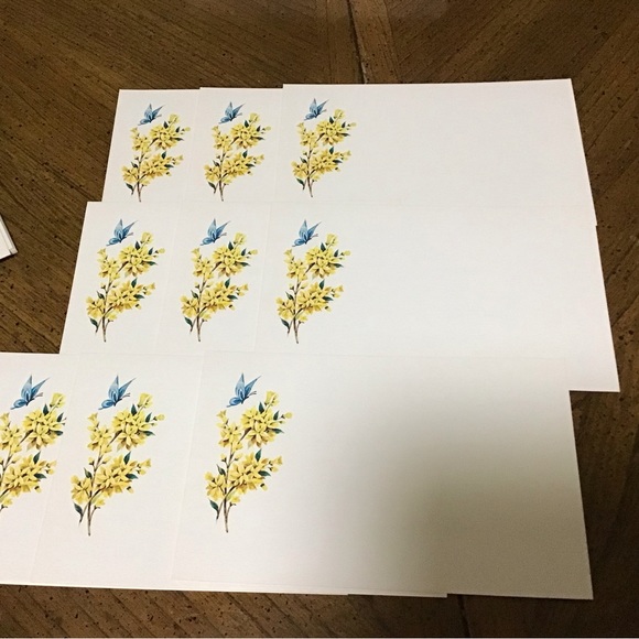 POST A NOTE 4 flower design post cards … boxed … vintage … about 30 post cards - Picture 7 of 16